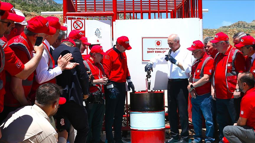 TBMM Başkanı Kurtulmuş, Şırnak Gabar Dağı’ndaki petrol akışını izledi