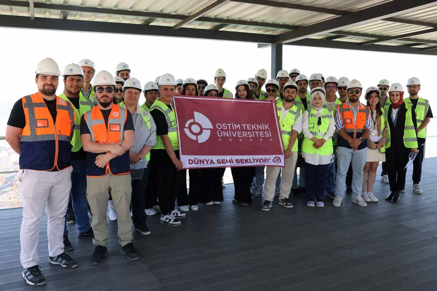 OSTİM Teknik Üniversitesi öğrencileri Akkuyu NGS sahasını ziyaret etti