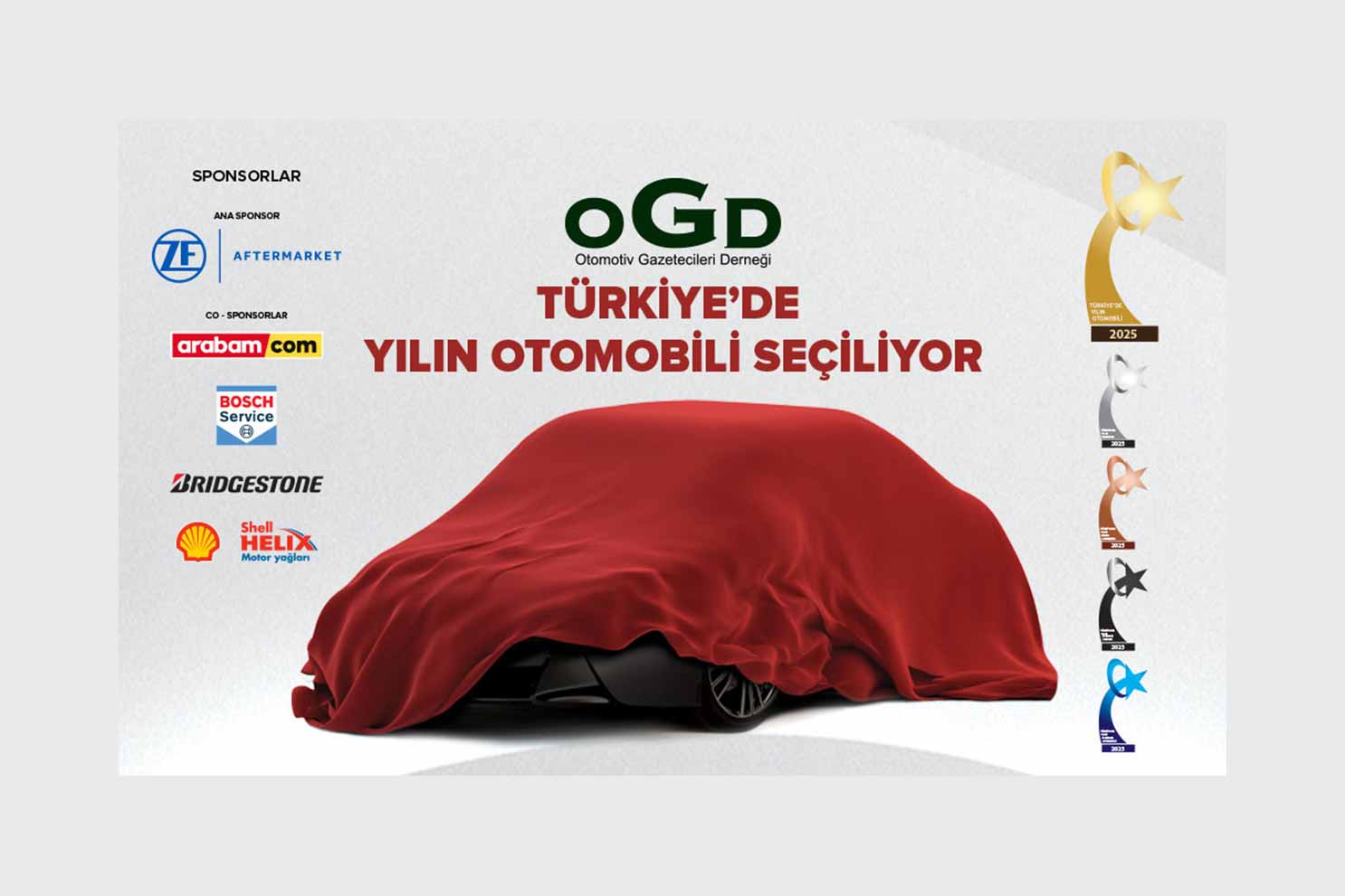 Türkiye’de Yılın Otomobili Yarışması’nda tüm kategori adayları açıklandı