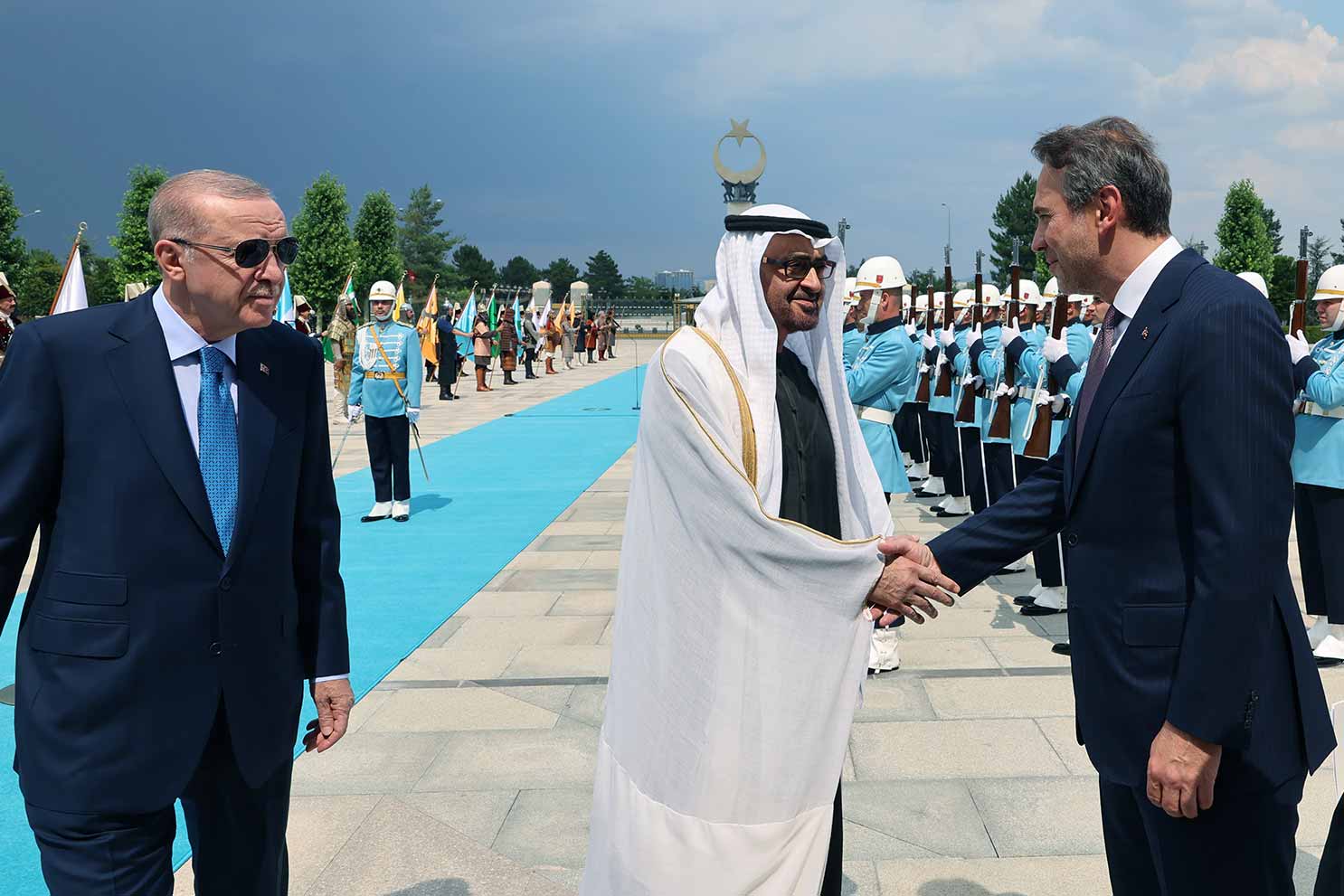 BAE Devlet Başkanı Al Nahyan, Ankara’da