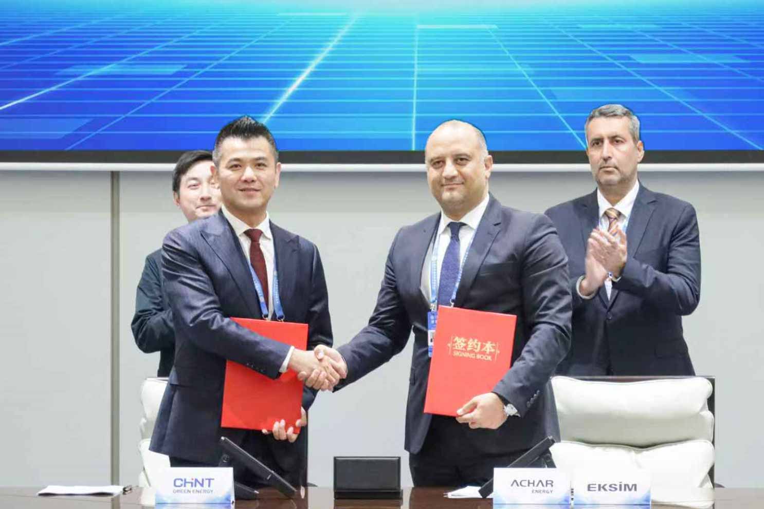 Chint Green Energy ile Achar Enerji arasında stratejik iyi niyet anlaşması