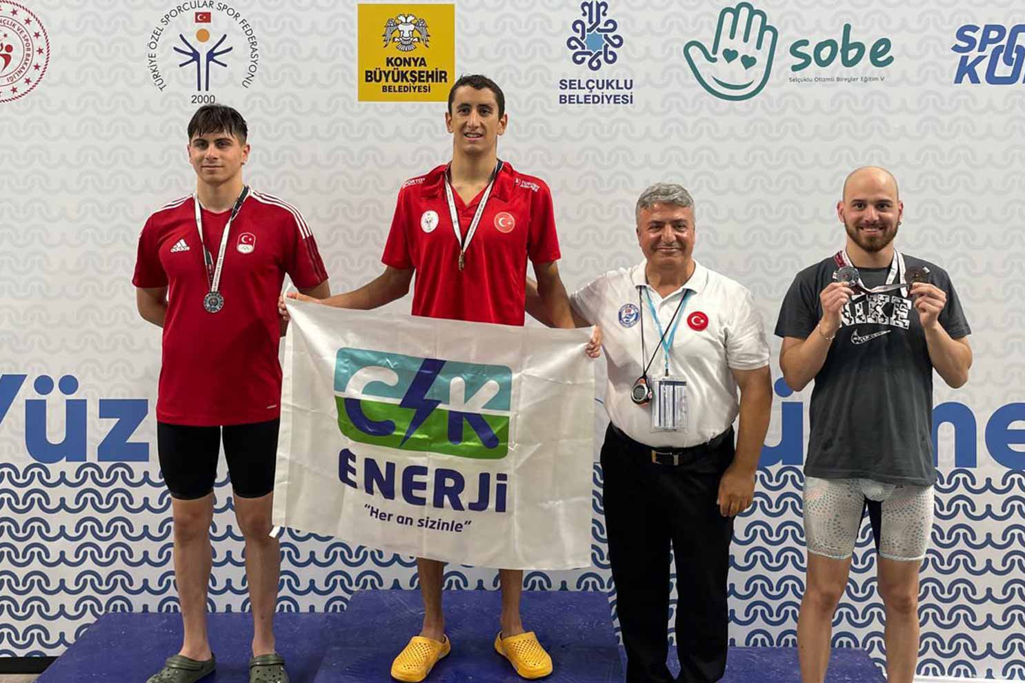 Ulaş Yılmazoğlu, Sporun Enerjisi’ni 4 altın, 1 gümüş madalya ile gururlandırdı