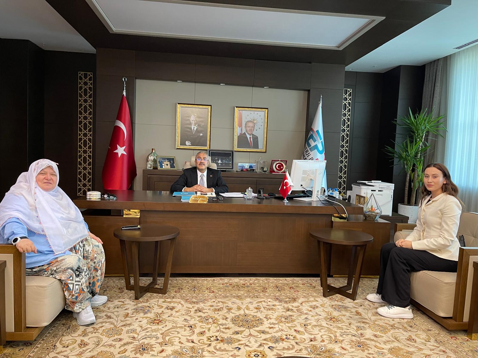 Türkiye’nin en genç belediye başkanı EPDK’yı ziyaret etti