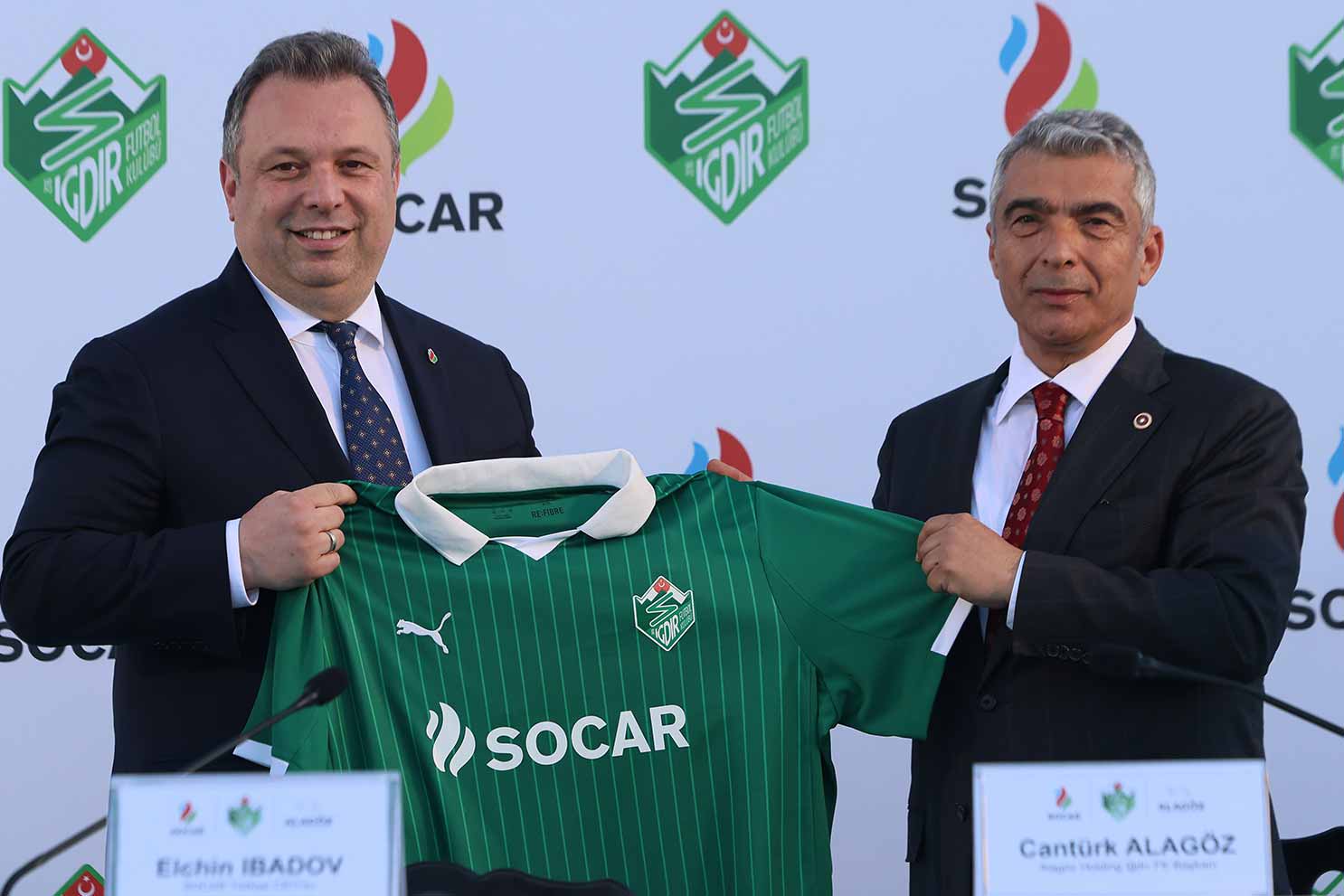 SOCAR Türkiye’nin Iğdır Futbol Kulübü forma sponsorluğu 1 yıl daha uzatıldı