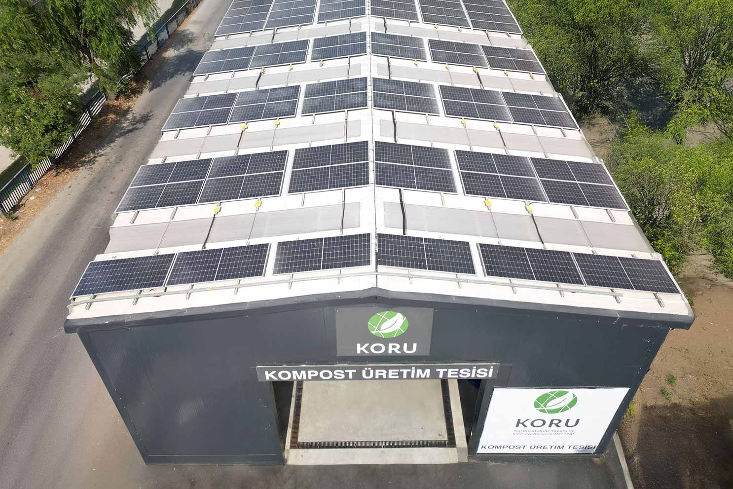 Eksim Enerji’den Koru Derneği’ne güneş enerjisi desteği