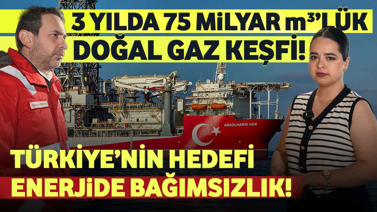 Türkiye’nin Gururu 3 Yılda 75 m³ Doğal Gaz Keşfetti!