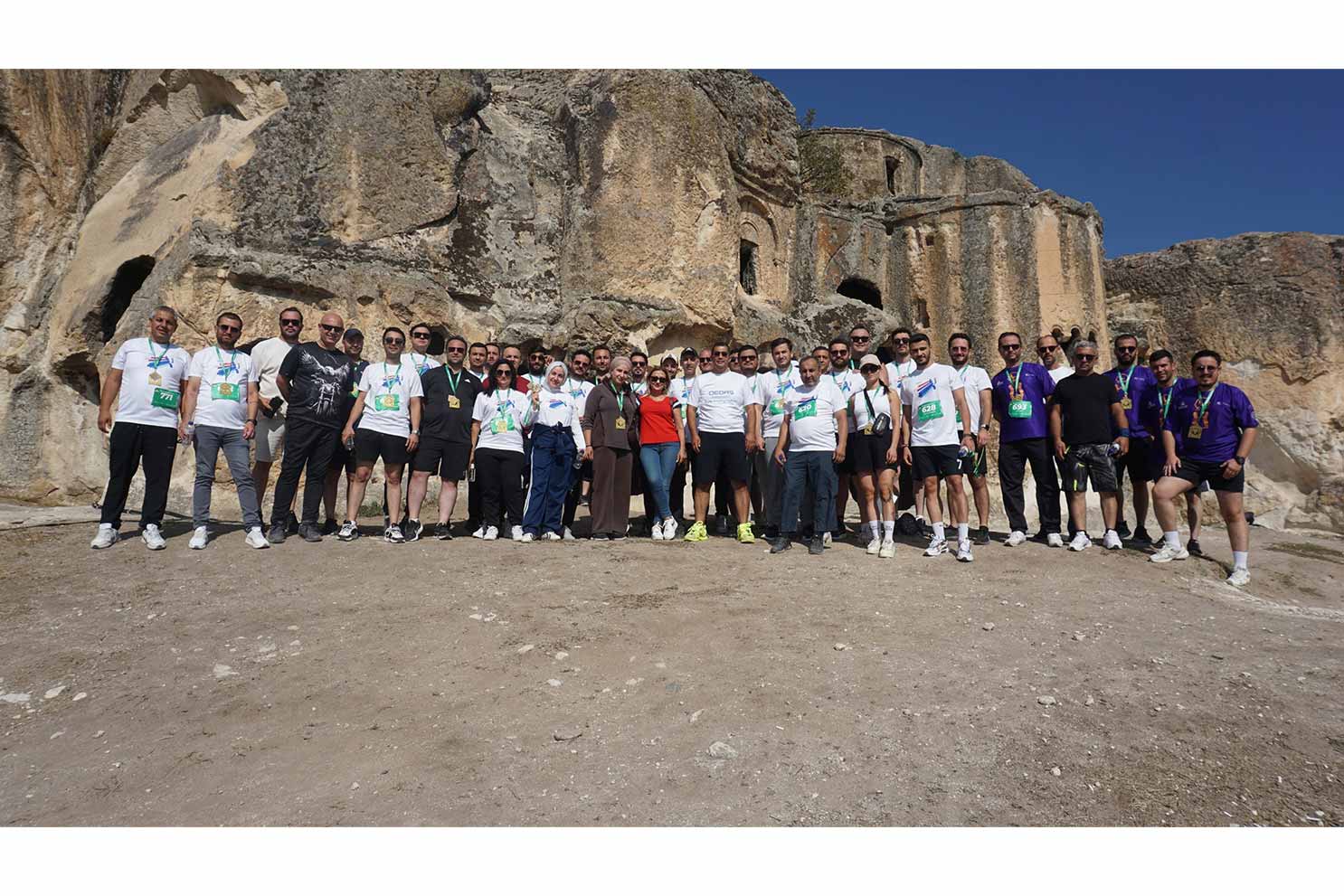 OEDAŞ 64 çalışanıyla Frig Ultra Maratonu’nda koştu