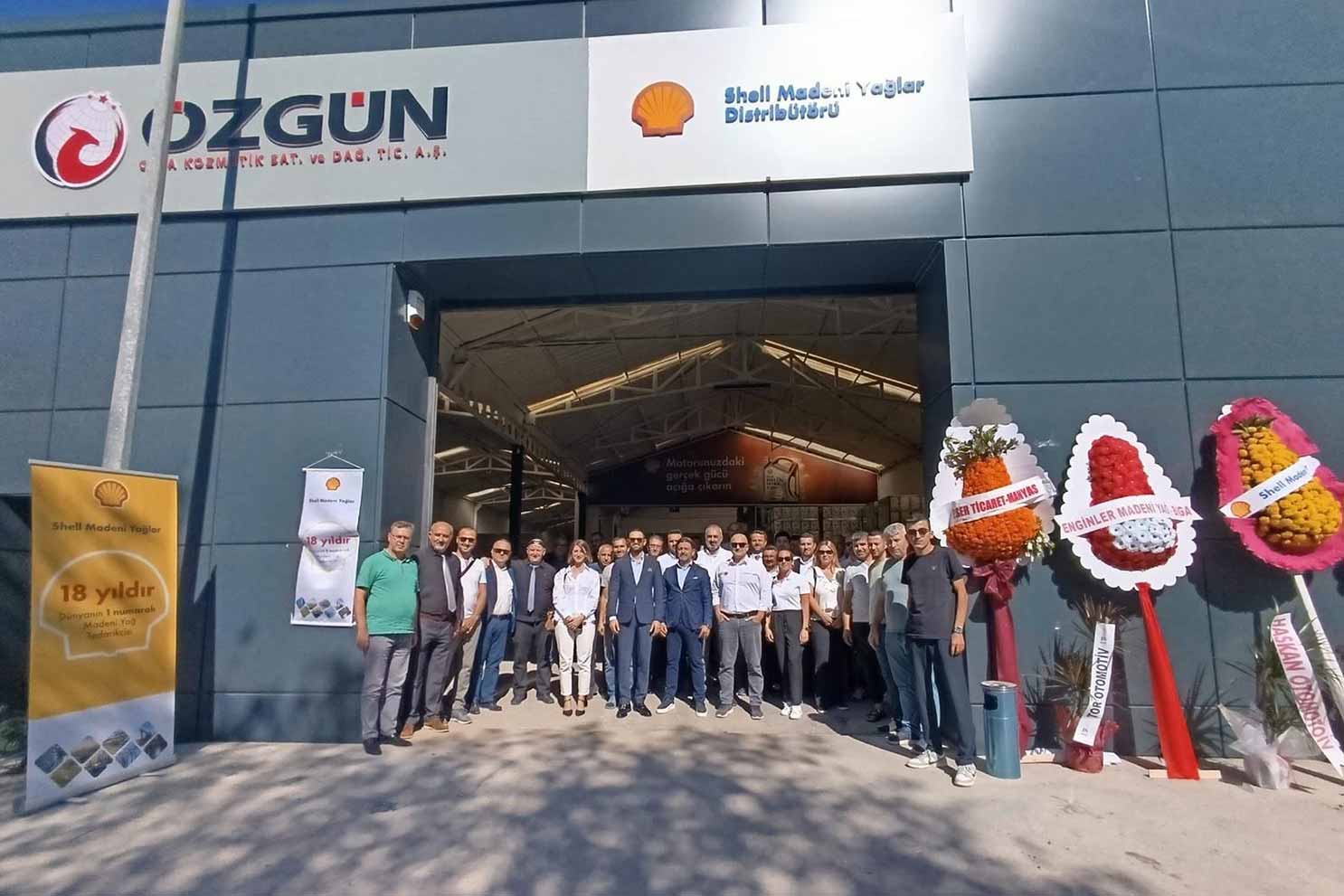 Shell & Turcas Balıkesir’de madeni yağ deposunu hizmete açtı