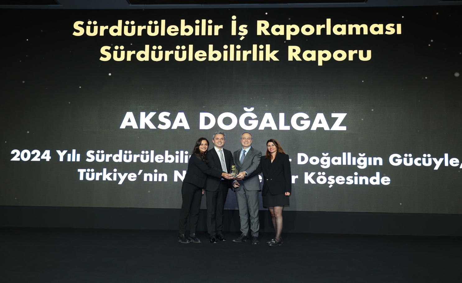 Aksa Doğalgaz’ın Sürdürülebilirlik Raporu’na Ödül