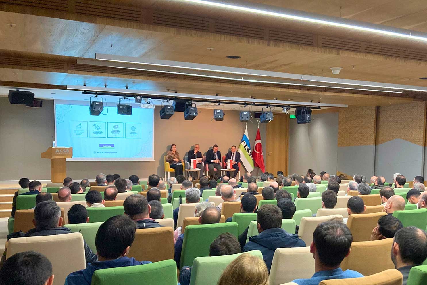 Aksa Bursa Doğalgaz sertifikalı iç tesisat firmalarıyla bir araya geldi