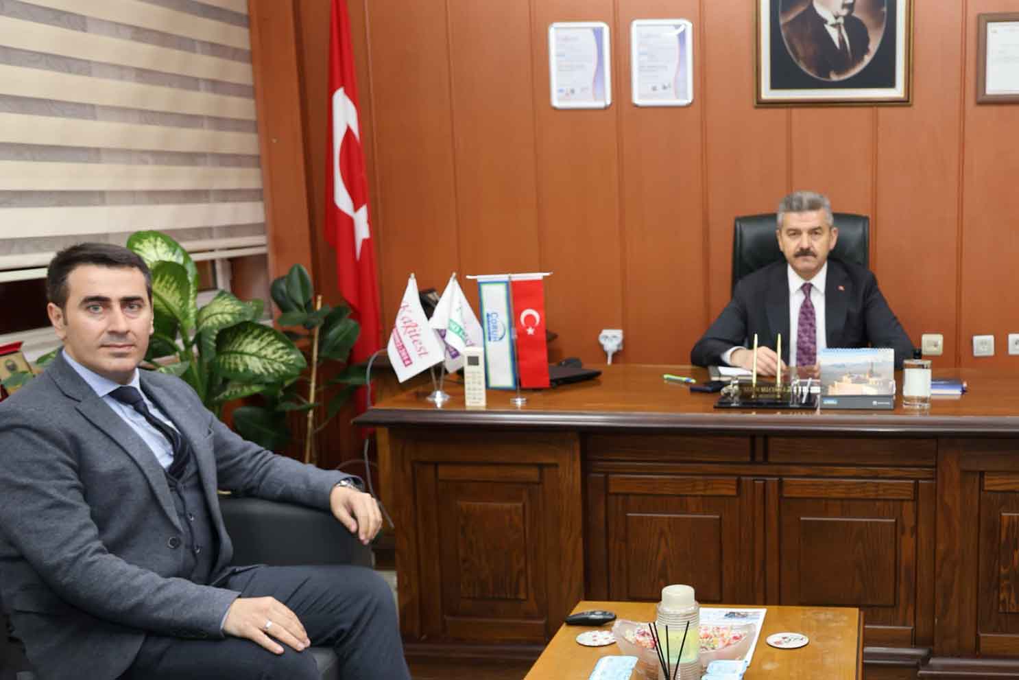 Artvin Valiliği’nden Çoruh EDAŞ Artvin İl Müdürlüğü’ne teşekkür belgesi