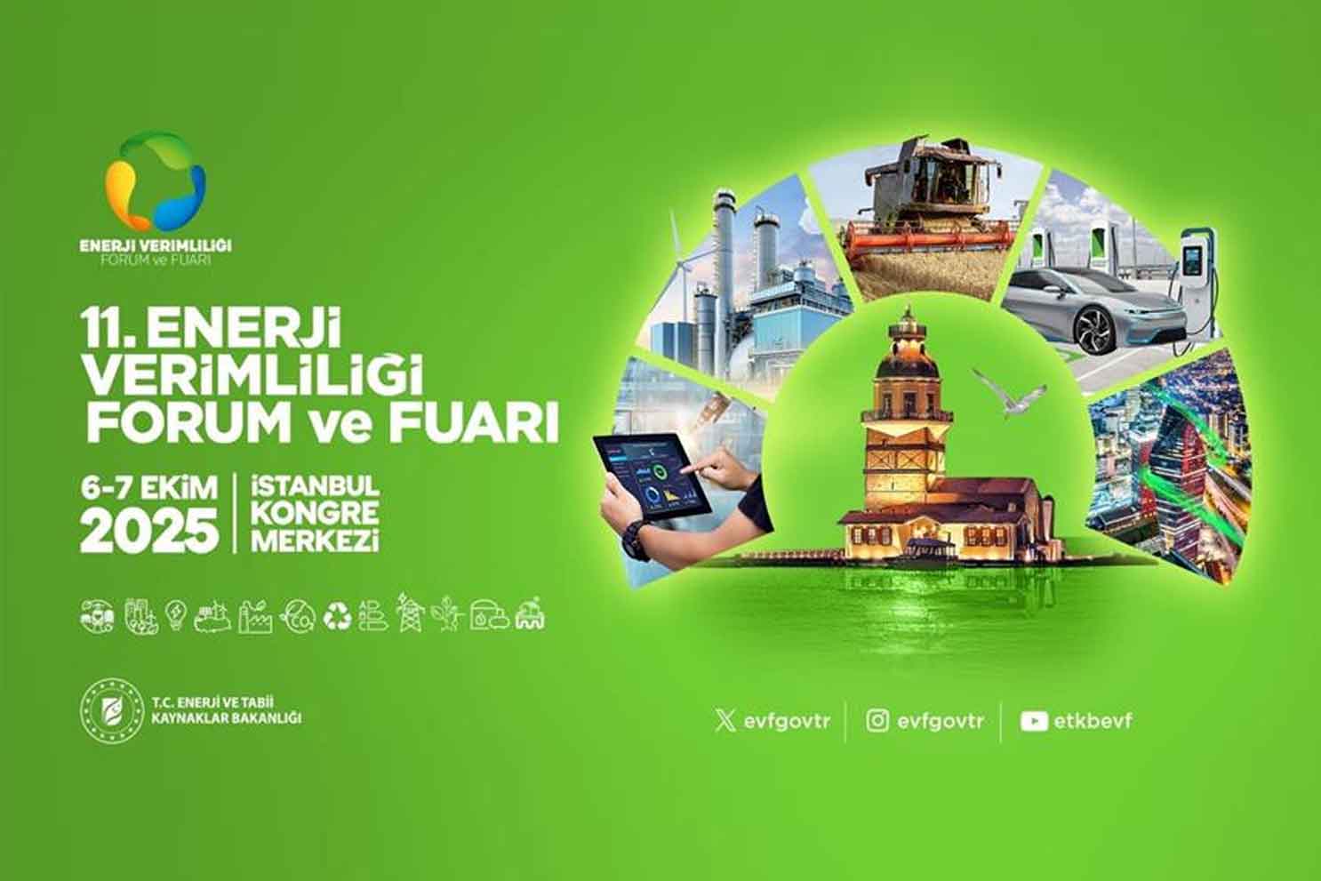Enerji Verimliliği Forumu ve Fuarı 6-7 Ekim’de İstanbul’da ziyaretçilerini ağırlayacak