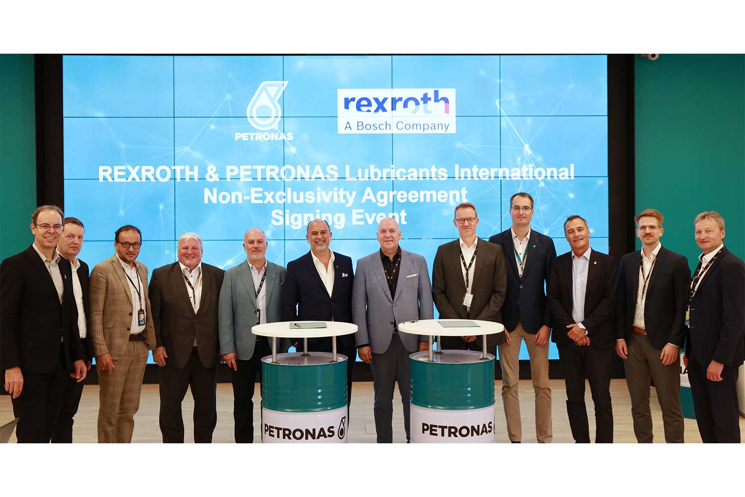 PETRONAS ve Bosch Rexroth biyolojik bazlı yağlar için iş birliği yapıyor