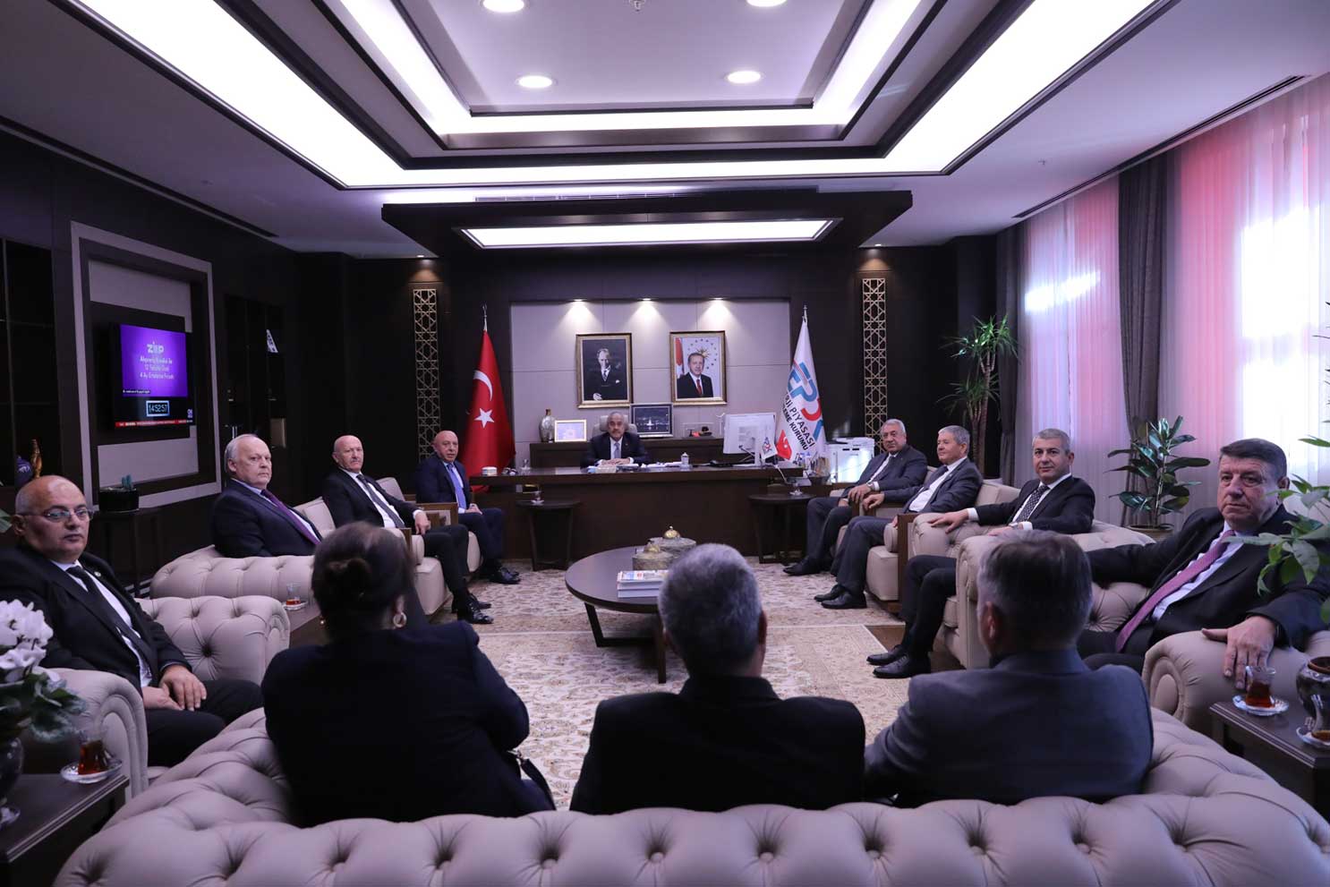 PÜİS Yönetiminden EPDK Başkanı Mustafa Yılmaz’a ziyaret