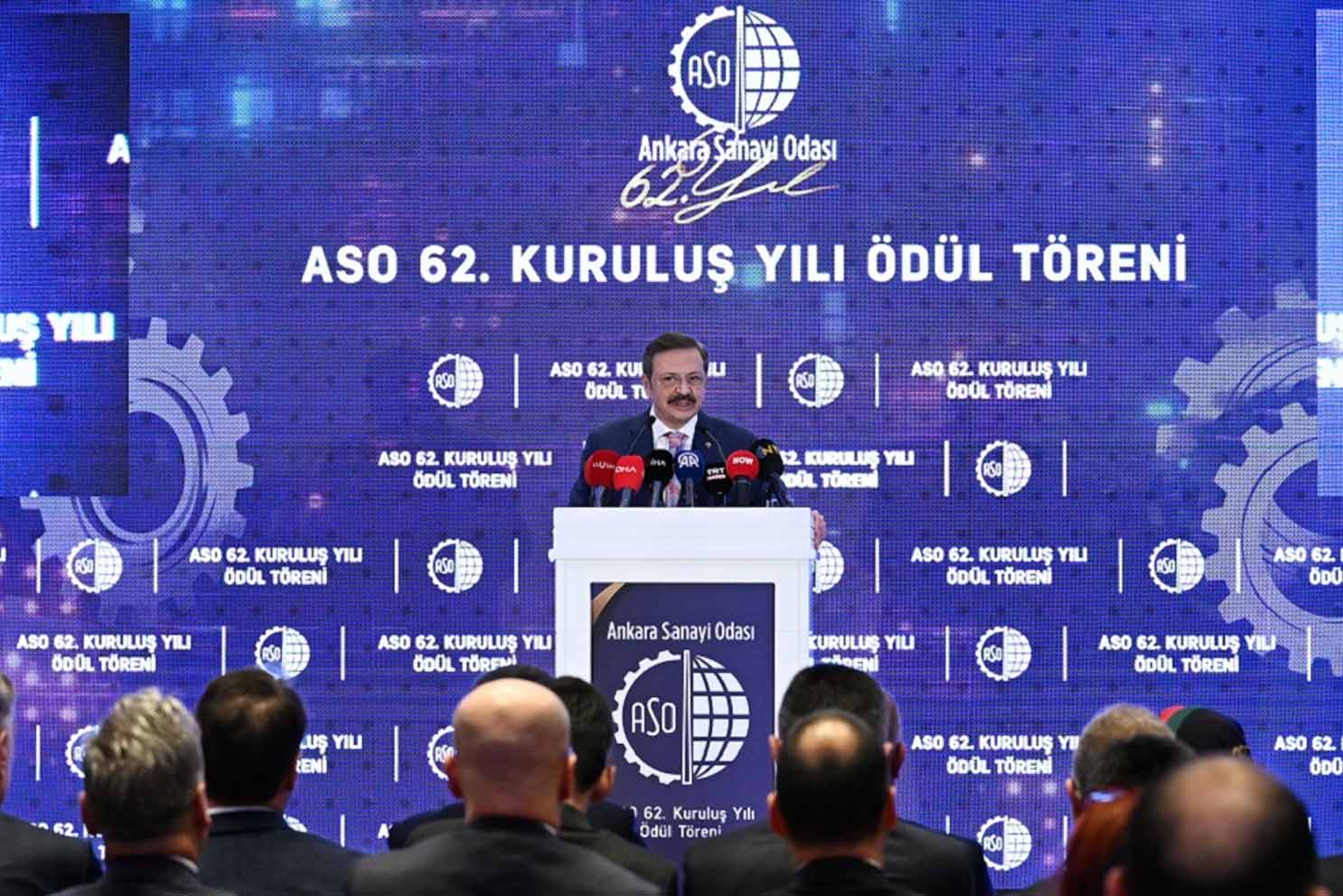 Enerji sektörünün yükselenleri ASO’nun 62. yıl ödüllerinde taçlandı