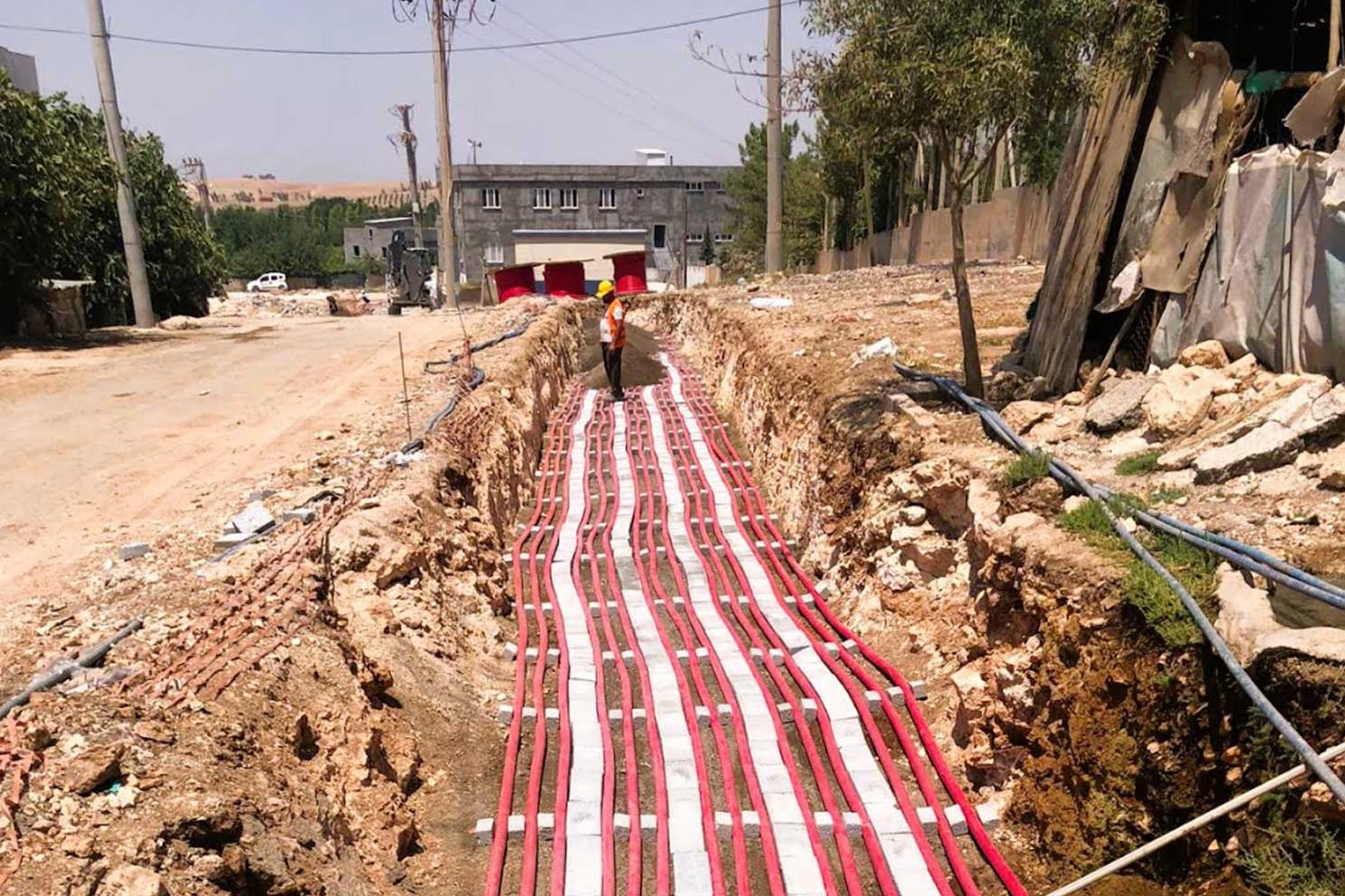 Nusaybin’de elektrik altyapısı yenileniyor