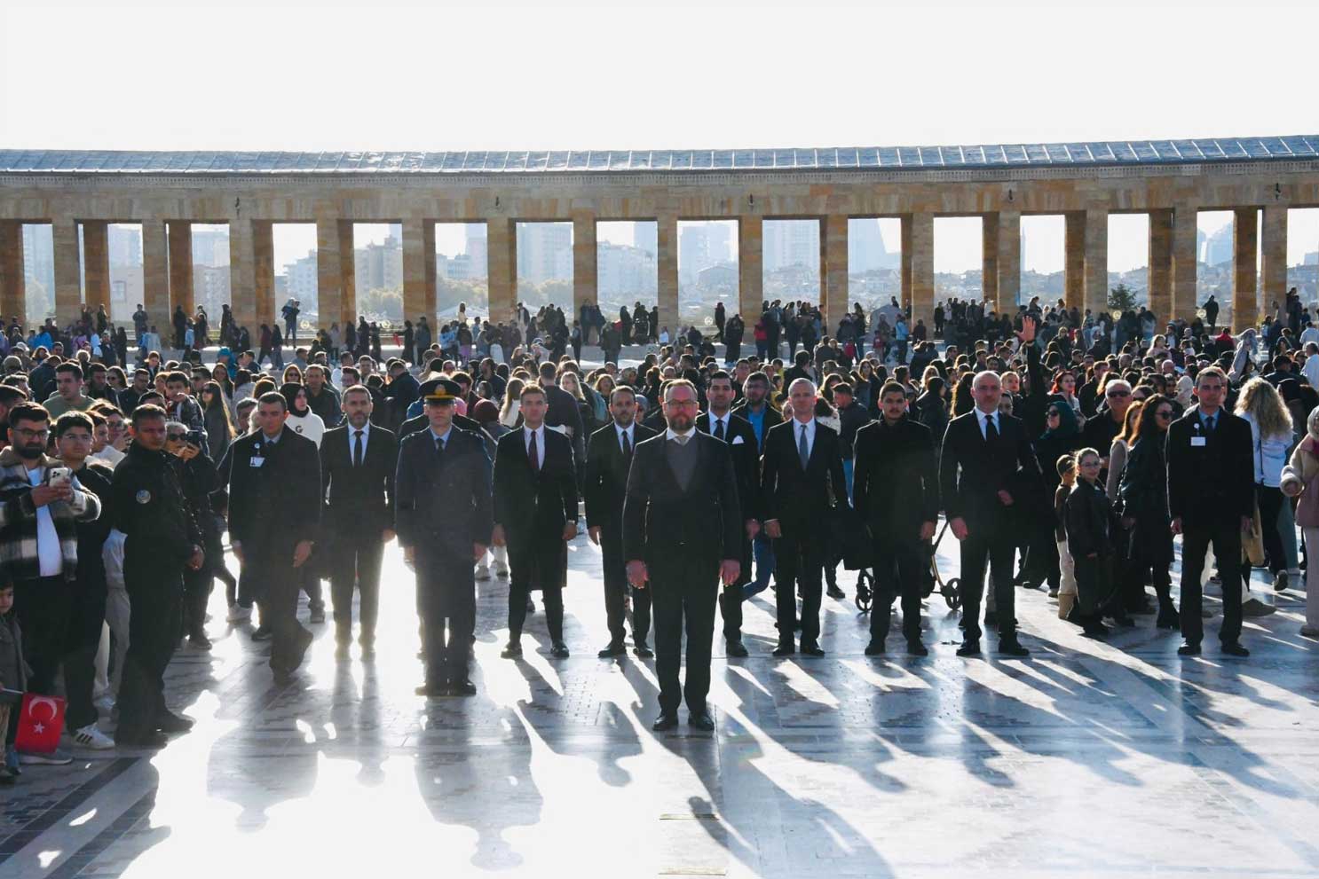 EDEDER yönetiminden Anıtkabir’e ziyaret