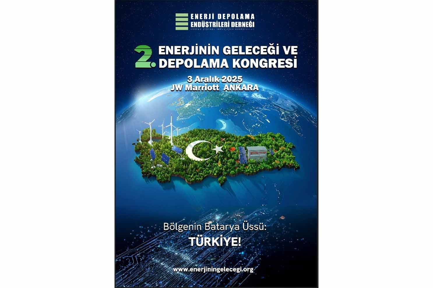EDEDER, Enerjinin Geleceği ve Depolama Kongresi’nde