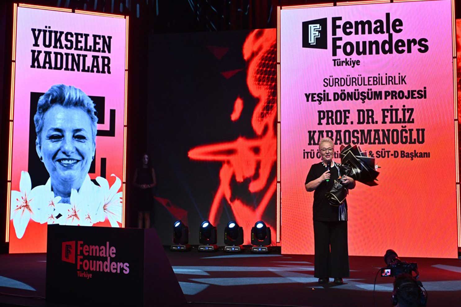 Türkiye’nin yükselen kadınları sahnedeydi