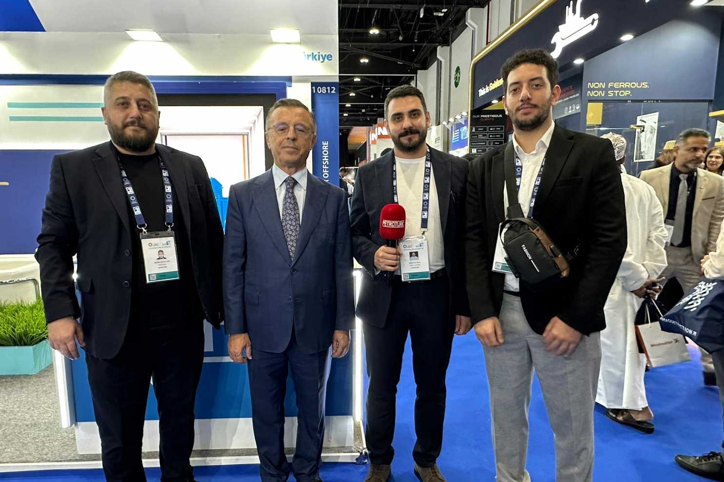 Petroturk Abu Dhabi’de düzenlenen ADIPEC 2025’in nabzını tutmaya devam ediyor