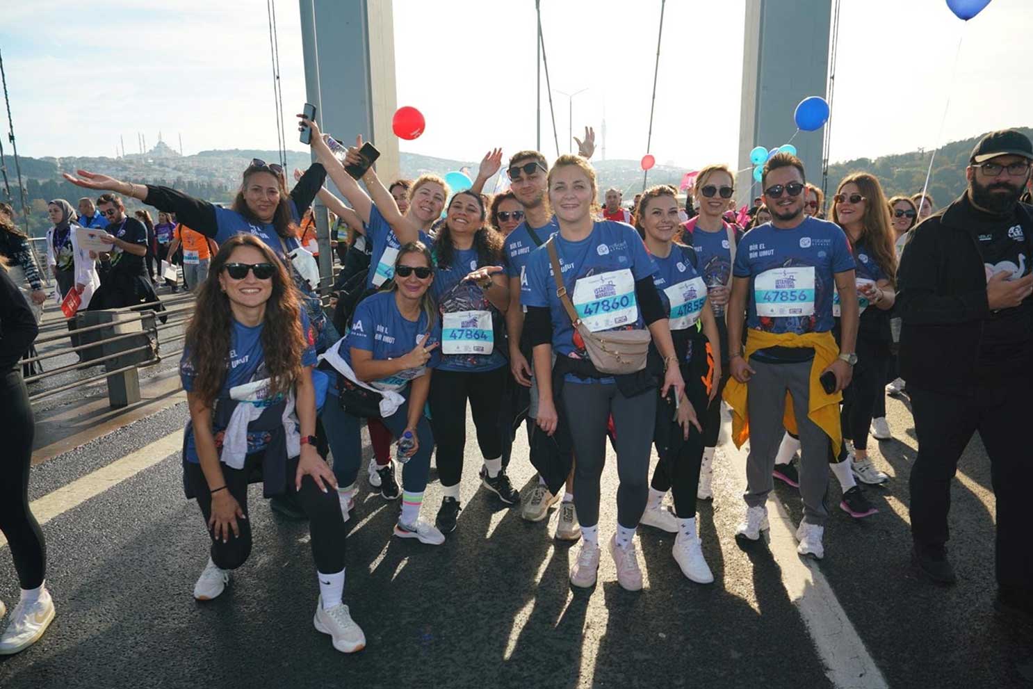 Osmangazi Elektrik Perakende, 47. İstanbul Maratonu’nda çocuklar için koştu
