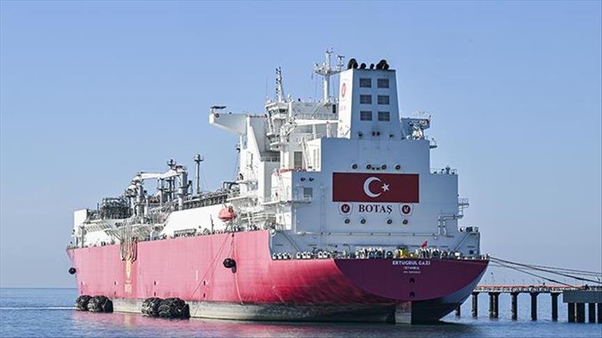 Türkiye’nin ilk FSRU gemisi Ertuğrul Gazi, 100. “gemiden gemiye transfer” operasyonunu başarıyla tamamladı