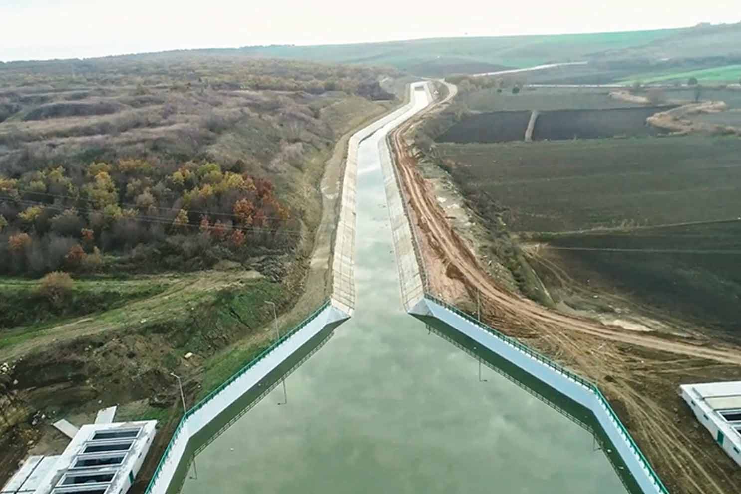 Meriç Nehri’nden Çakmak Barajı’na su aktarımı başladı