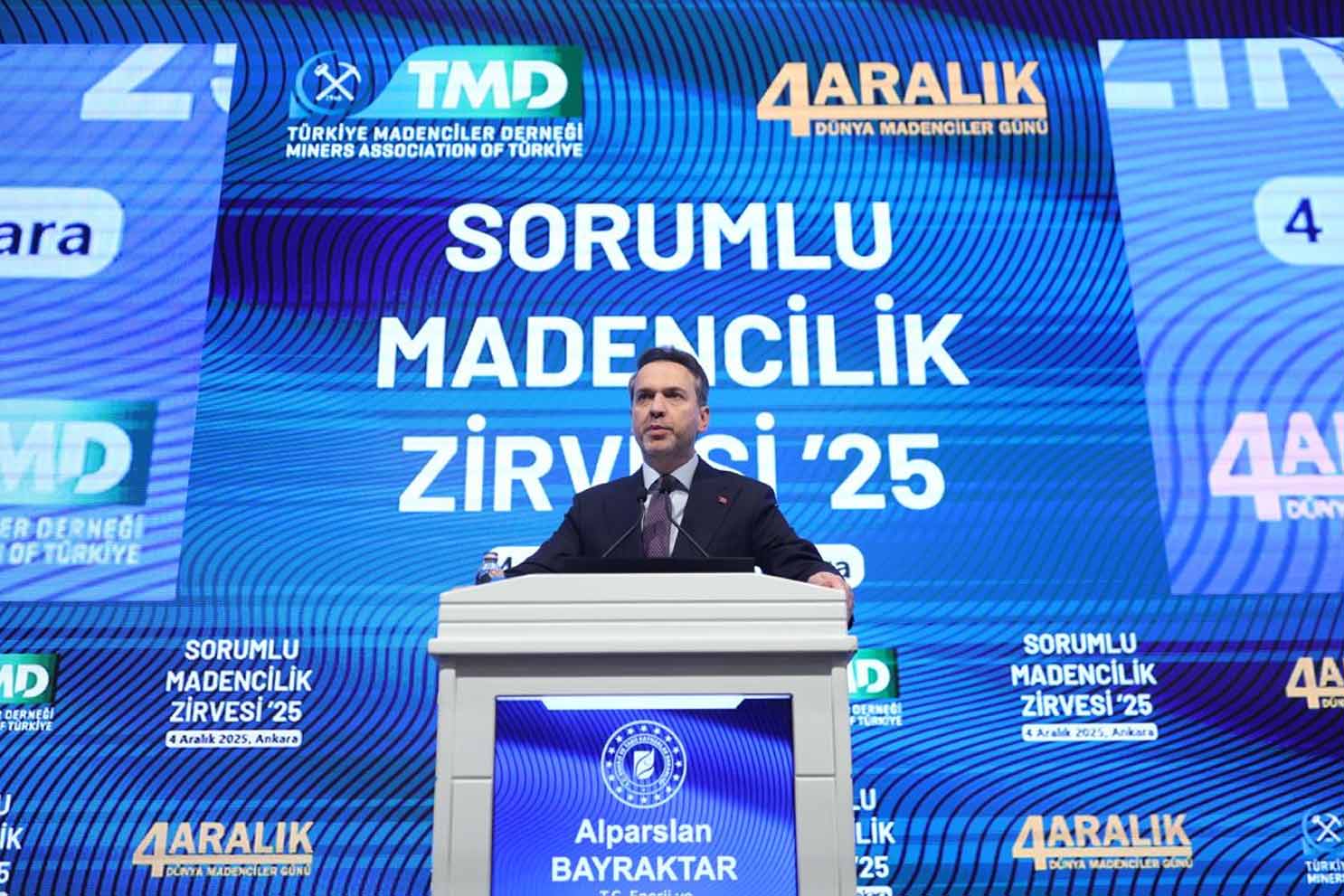 Bakan Bayraktar duyurdu: “Maden Borsası kuruluyor”