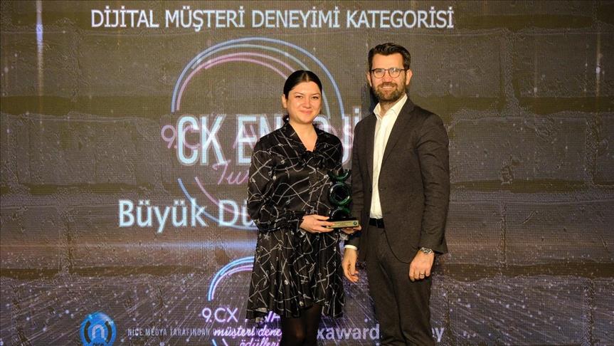 CK Enerji’ye CX Awards Turkey’de “Büyük Düşünce” Ödülü