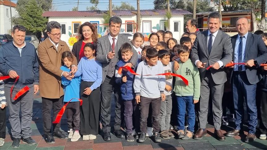 Yeniköy Kemerköy Enerji, Çamköy İlkokulu’nda oyun alanını açtı