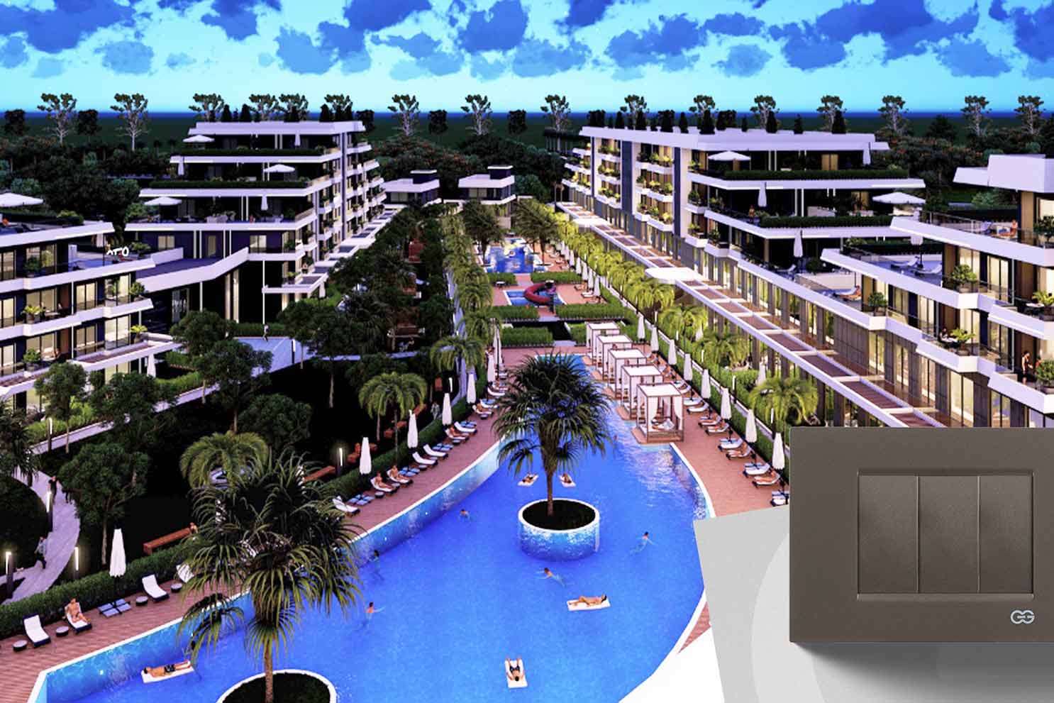 Günsan Elektrik, Otto 007 Konut Projesi’nde yer aldı