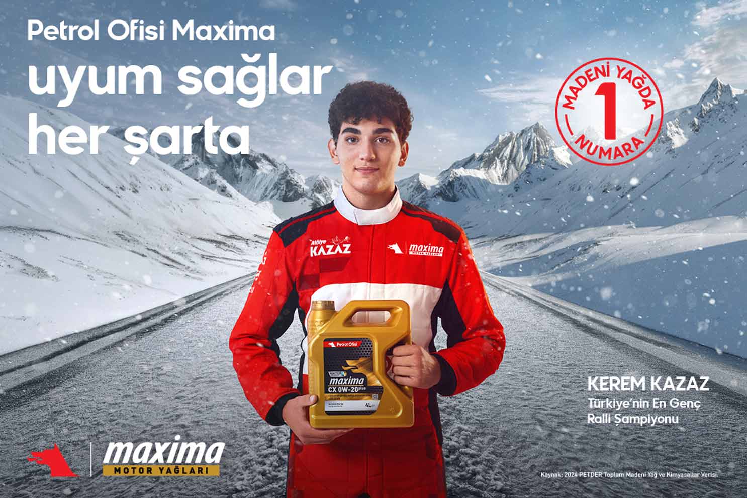 Eksi 40 derecede yüksek performans: Petrol Ofisi Maxima Uyum Sağlar Her Şarta