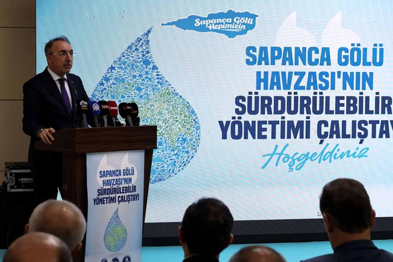 Sakarya’da “Sapanca Gölü Havzası’nın Sürdürülebilir Yönetimi Çalıştayı” düzenlendi