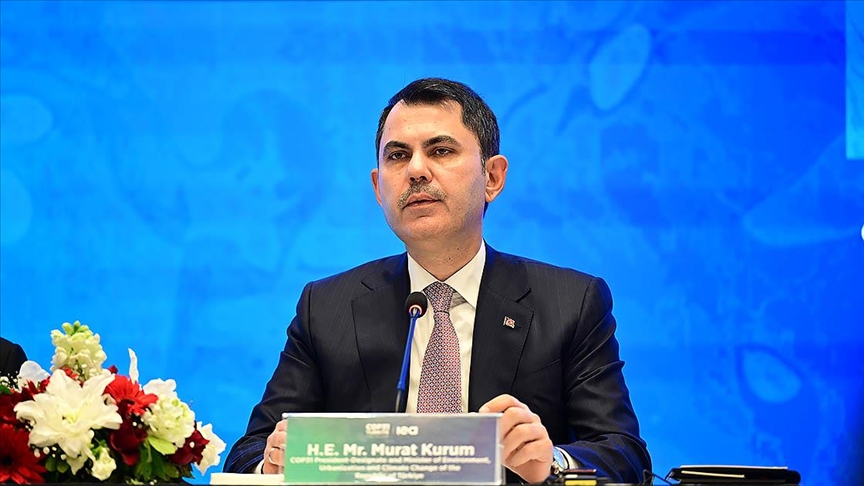 Bakan Kurum: Türkiye olarak COP31’i küresel iklim diplomasisinde güven, işbirliği ve uygulama eşiğine dönüştüreceğiz
