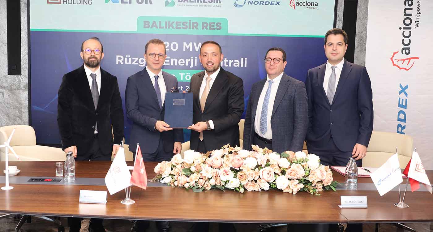Efor Holding ile Nordex Group arasında 120 MW’lık stratejik ortaklık