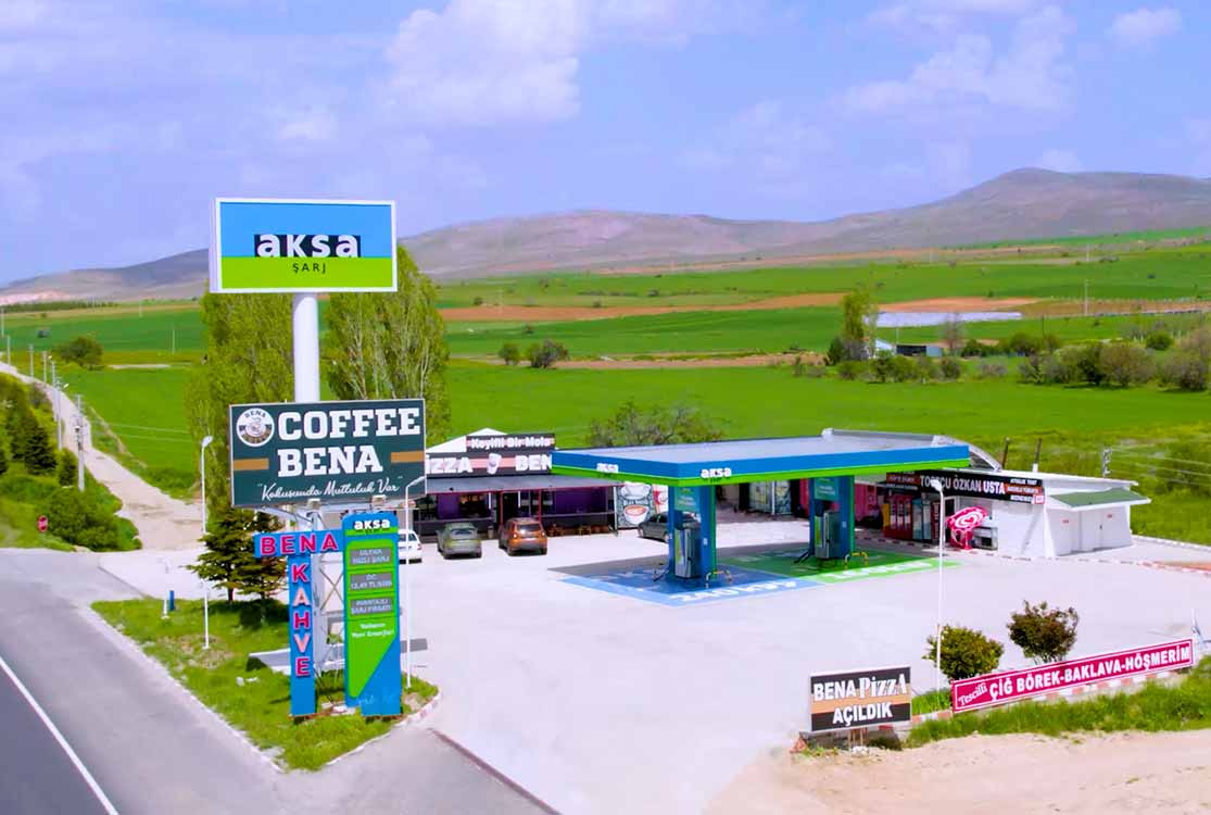 Aksa Şarj, akaryakıt istasyonunu elektrikli araç şarj noktasına dönüştürdü