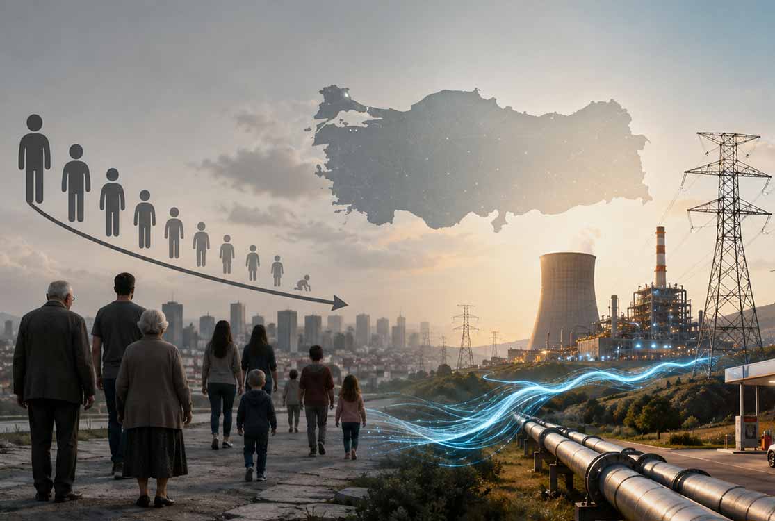 Türkiye’de doğurganlık hızındaki gerileme enerji tüketimini de değiştiriyor