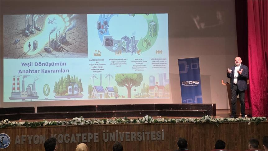 OEDAŞ ve ESO, Afyon Kocatepe Üniversitesi’nde çevre dostu uygulamalar eğitimi verdi