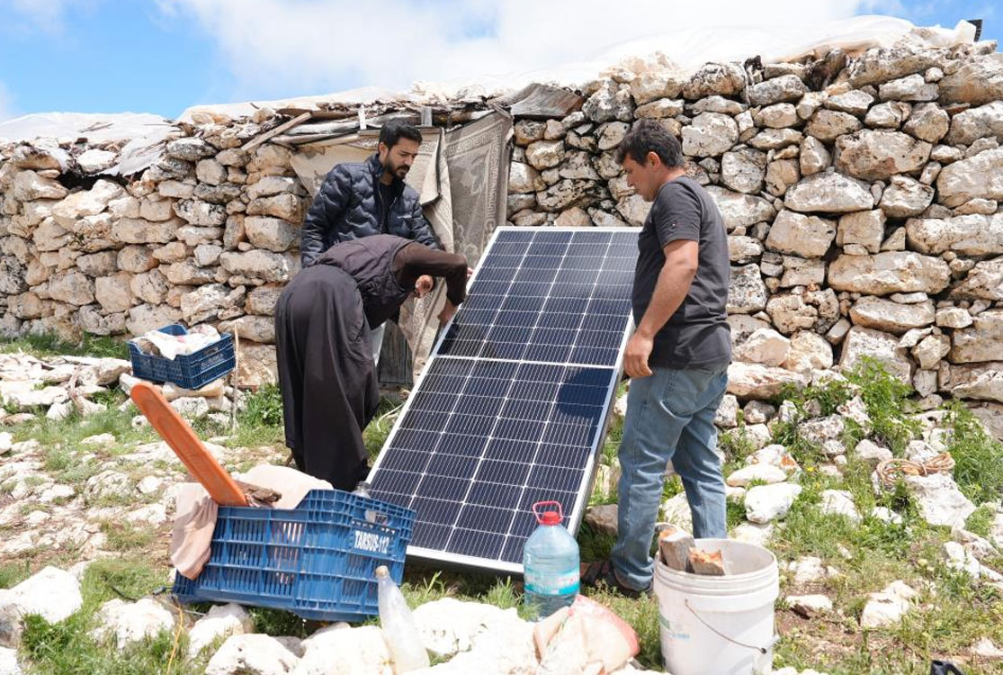 Torosların zirvesinde Yörükler, güneş panelleriyle enerjiye kavuşuyor