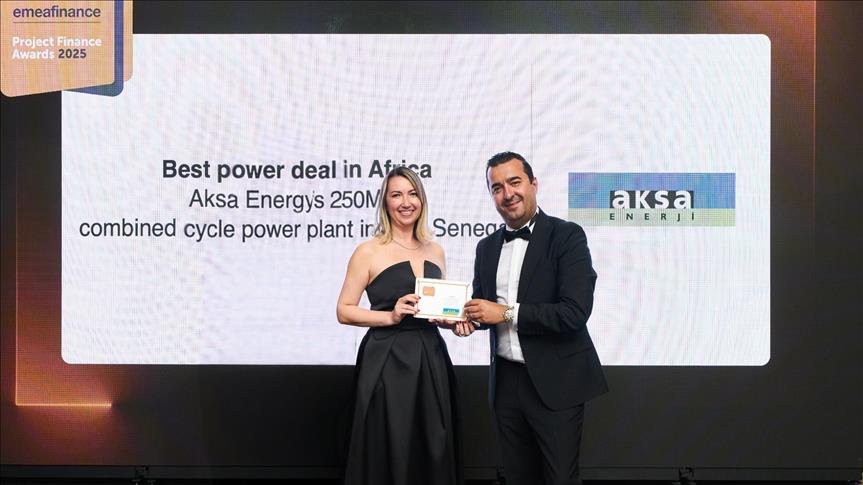 Aksa Enerji, EMEA Finance’ten “En İyi Enerji Finansmanı” alanında iki ödül aldı
