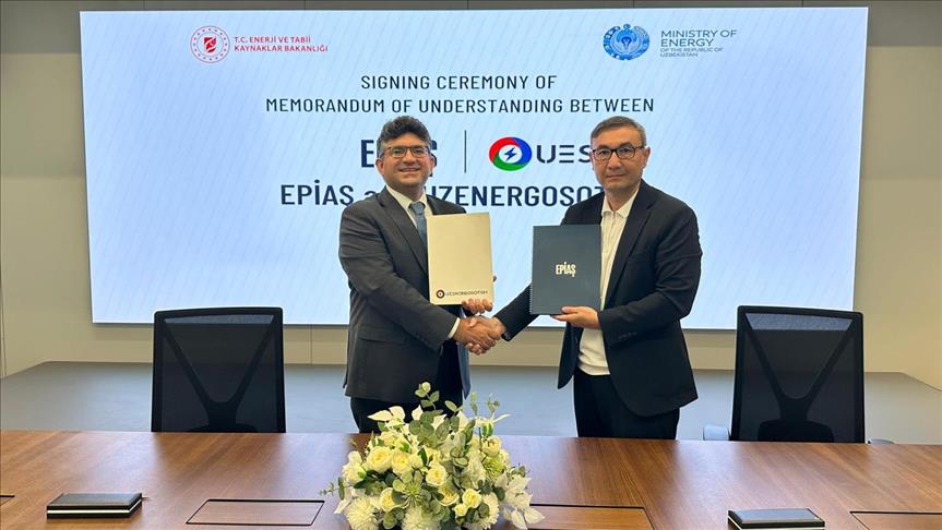 EPİAŞ, Özbekistan kamu elektrik tedarik şirketi ile mutabakat belgesi imzaladı
