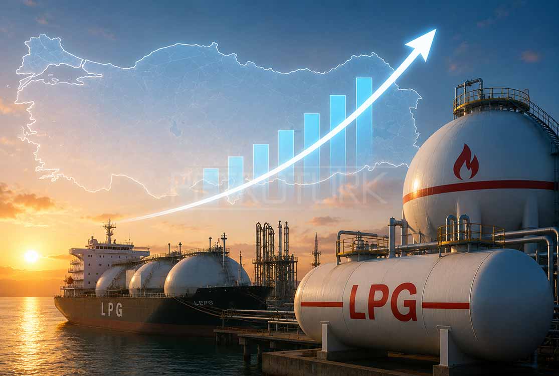 Türkiye’nin LPG ithalatı nisanda yıllık bazda yüzde 20,31 arttı