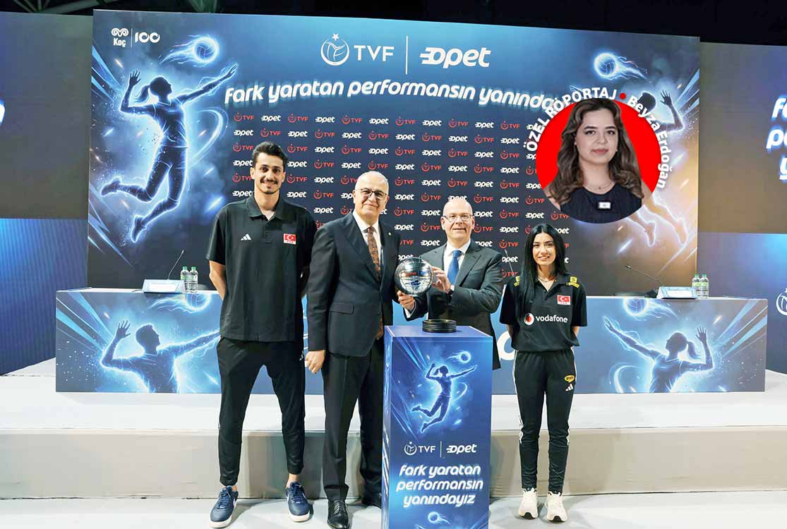 Voleybol milli takımlarının “Enerjisi” Opet’ten