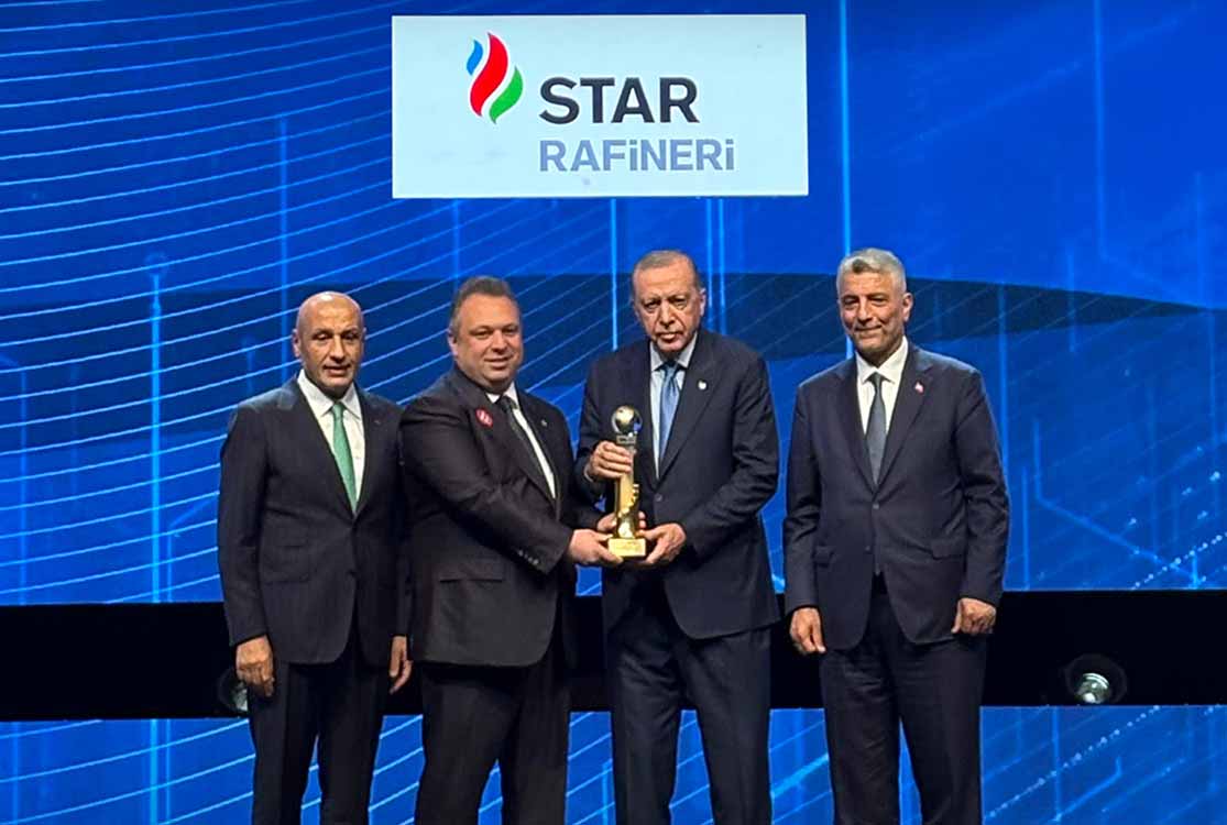 STAR Rafineri, “2025 İhracat Şampiyonları” listesinde 7’nci sırada