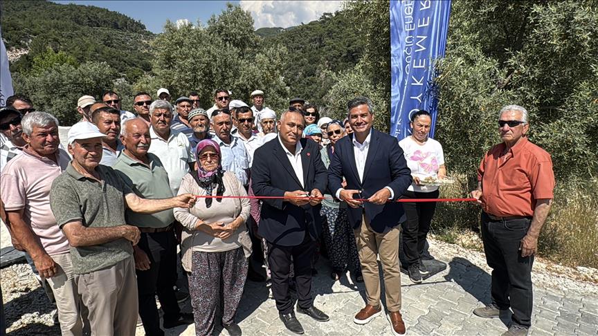 Yeniköy Kemerköy Enerji, Milas’ta 2 kilometrelik yol çalışmasını tamamladı