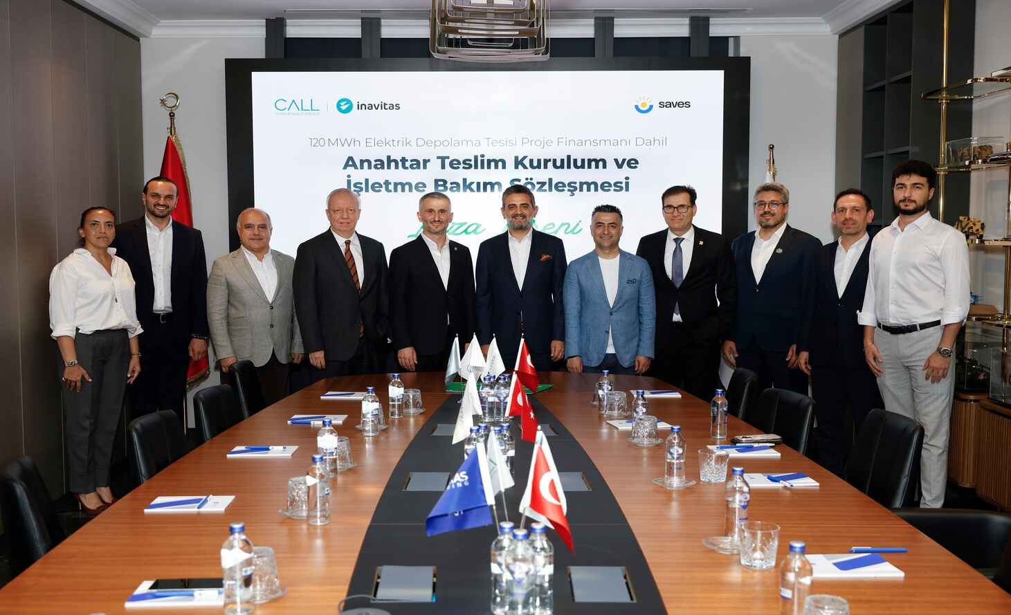 Türkiye’nin ilk Yap-İşlet-Devret enerji depolama projesi için imzalar atıldı